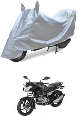 APNEK Waterproof Two Wheeler Cover for Bajaj(Pulsar 135 LS DTS-i, Silver)