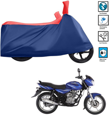 CODOKI Waterproof Two Wheeler Cover for Bajaj(Discover 125 DTS-i, Red)
