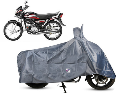 EGAL Two Wheeler Cover for Hero(HF Deluxe i3s, Grey)