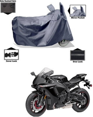 CODOKI Waterproof Two Wheeler Cover for Yamaha(YZF R1M BS6, Grey)