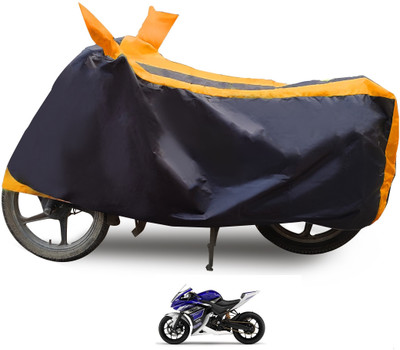 Euro Care Waterproof Two Wheeler Cover for Yamaha(YZF R25, Orange)