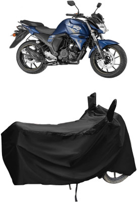 Autoprime Two Wheeler Cover for Yamaha(FZ S FI (V 2.0), Black)