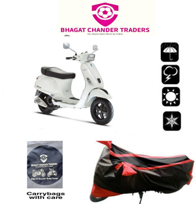 bhagat chand traders Waterproof Two Wheeler Cover for Vespa(Piaggio Vespa, Multicolor)