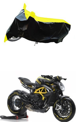 VESMEI Two Wheeler Cover for MV Agusta(Dragster800 RR, Yellow)
