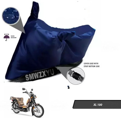smwzxyu Waterproof Two Wheeler Cover for TVS(XL 100, Blue)