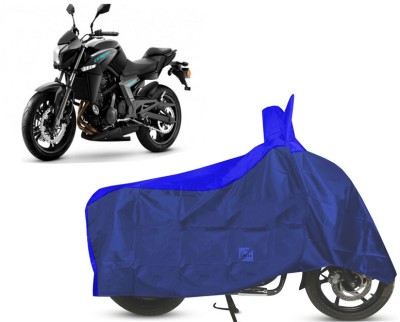 EGAL Waterproof Two Wheeler Cover for CFMoto(650 NK BS6, Blue)