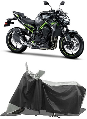 GROFATIK Two Wheeler Cover for Kawasaki(Z900RS BS6, White)