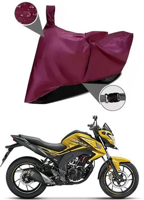 AASHTIK MART Two Wheeler Cover for Honda(CB Hornet 160R, Maroon)