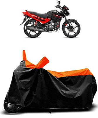 VESMEI Two Wheeler Cover for Hero(Glamour FI, Orange)