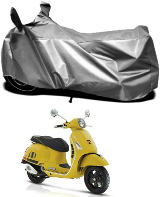 Ascension Two Wheeler Cover for Piaggio(Vespa VXL 150, Silver)