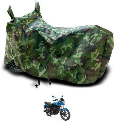Shri Hanumat Waterproof Two Wheeler Cover for Hero(Splendor I Smart, Green)