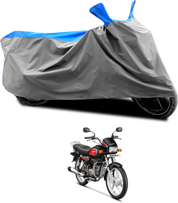 CODOKI Waterproof Two Wheeler Cover for Hero(Splendor, Grey, Blue)