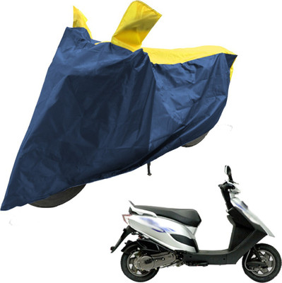 RiderShine Two Wheeler Cover for Bajaj(Kristal, Blue, Yellow)