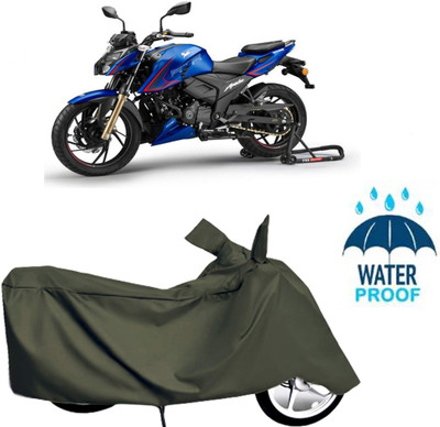 Autoinnovation Waterproof Two Wheeler Cover for TVS(Green)