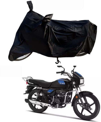 AutoRetail Two Wheeler Cover for Hero Electric(Splendor Pro Classic, Black)