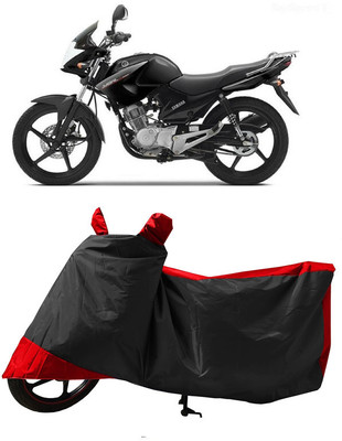 GROFATIK Two Wheeler Cover for Yamaha(YBR 125, Red)
