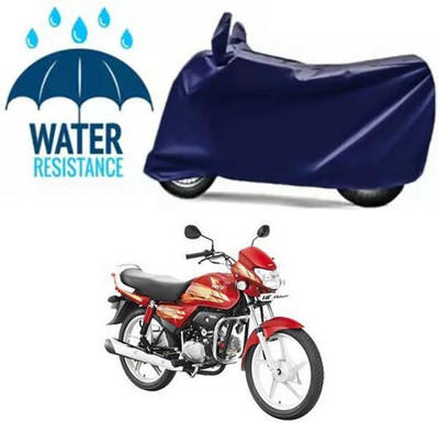 LIFE TO HUB Two Wheeler Cover for Hero(HF Dawn BS6, Blue)