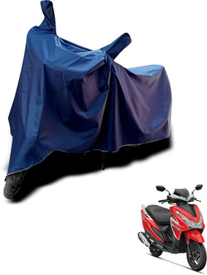 KEDIT Two Wheeler Cover for Honda(Grazia BS6, Blue)