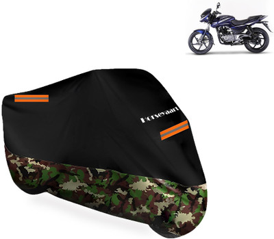Horseyaart Waterproof Two Wheeler Cover for Bajaj(Pulsar 180 DTS-i, Multicolor)