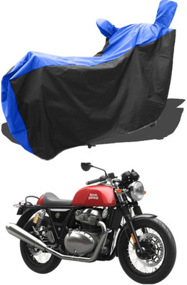 AESTRYD Two Wheeler Cover for Royal Enfield(Continental GT 650, Red)