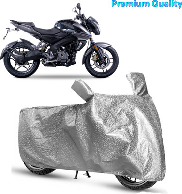 LifoDora Waterproof Two Wheeler Cover for Bajaj(Pulsar NS 200, Silver)