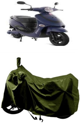 SUGASHRI Waterproof Two Wheeler Cover for Hero(Electric Photon BS6, Green)