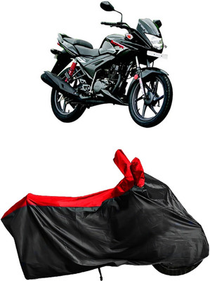 Autofly Waterproof Two Wheeler Cover for Hero(Ignitor, Red, Black)