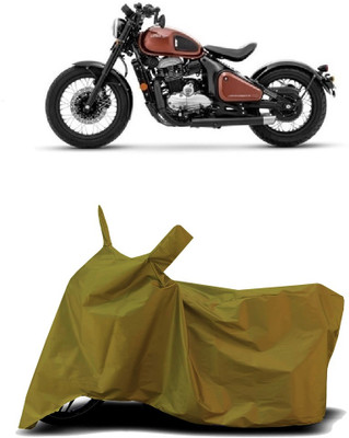 VESMEI Two Wheeler Cover for JAWA(Bobber 350, Blue)