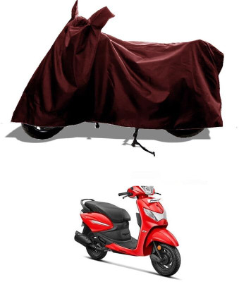 AASHTIK MART Two Wheeler Cover for Hero(Pleasure, Maroon)