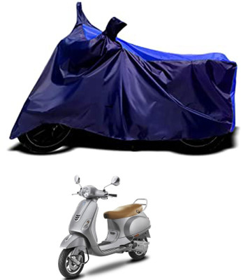 VESMEI Two Wheeler Cover for TVS(Victor, Blue)