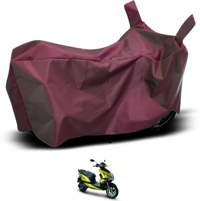 GOSHIV-car and bike accessories Waterproof Two Wheeler Cover for Okinawa(Maroon)