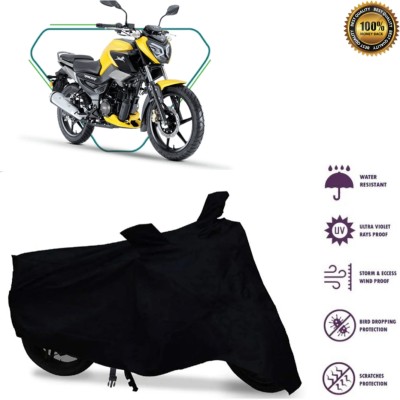 HWSXQAE Waterproof Two Wheeler Cover for TVS(Raider, Black)