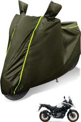 MOCKHE Waterproof Two Wheeler Cover for Vespa(Vespa VXL 125, Green)