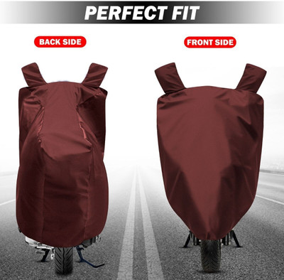 OliverX Waterproof Two Wheeler Cover for Honda(Activa 5G, Black, Blue, Multicolor)