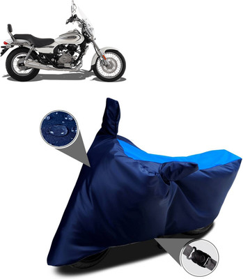GOSHIV-car and bike accessories Waterproof Two Wheeler Cover for Bajaj(Avenger Cruise 220 BS6, Blue)