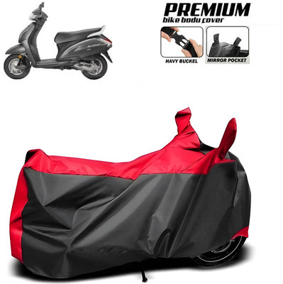 smwzxyu Waterproof Two Wheeler Cover for Universal For Bike(Activa, Multicolor)