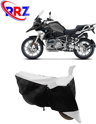 RRZ Waterproof Two Wheeler Cover for BMW(R 1200 GS, Black, White)