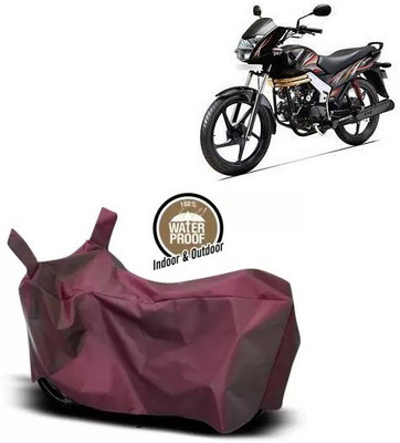 OliverX Waterproof Two Wheeler Cover for Mahindra(Centuro XT, Maroon)