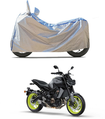 PAGORA Waterproof Two Wheeler Cover for Yamaha(MT 9, Silver)