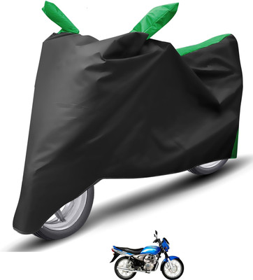 Caronix Waterproof Two Wheeler Cover for Bajaj(Wind 125, Green)