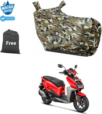 CODOKI Waterproof Two Wheeler Cover for Hero(Yellow)