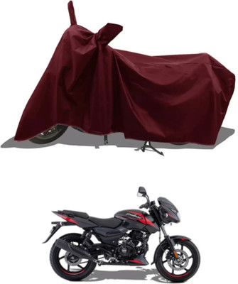 Mdstar Waterproof Two Wheeler Cover for Bajaj(Pulsar 150 BS6, Maroon)