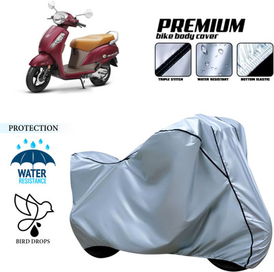 CODOKI Waterproof Two Wheeler Cover for Suzuki(Access SE, Silver)