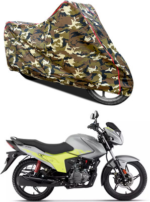 GOSHIV-car and bike accessories Waterproof Two Wheeler Cover for Hero(Glamour Blaze, Yellow)