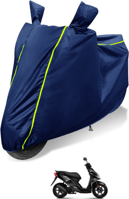 Auto Hub Waterproof Two Wheeler Cover for Yamaha(Jog R, Blue)
