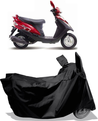 Amexride Two Wheeler Cover for Mahindra(Flyte, Black)