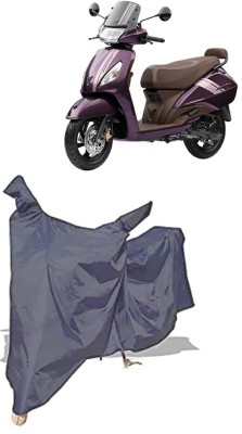 Amexride Two Wheeler Cover for TVS(Jupiter, Grey)