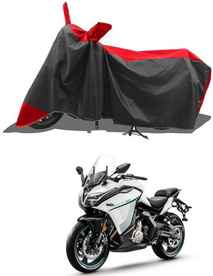 PAGORA Waterproof Two Wheeler Cover for CFMoto(650GT, Red, Black)