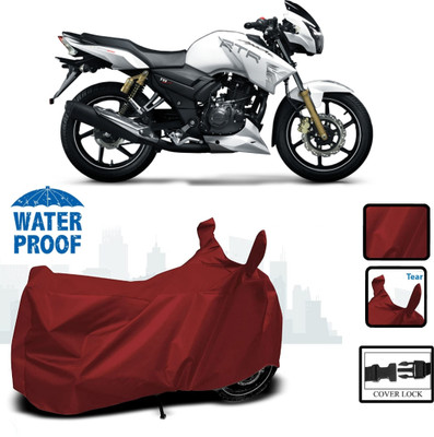 WMIZEXA Waterproof Two Wheeler Cover for Universal For Bike(Maroon)