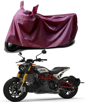 THE REAL ARV Waterproof Two Wheeler Cover for Indian(FTR 1200, Maroon)
